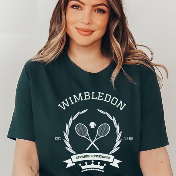 Wimbledon Tennis Shirt getting you ready for Tennis Grand Slam - Picture 2 of 2